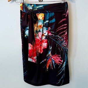 NWT Tropical Floral Skirt